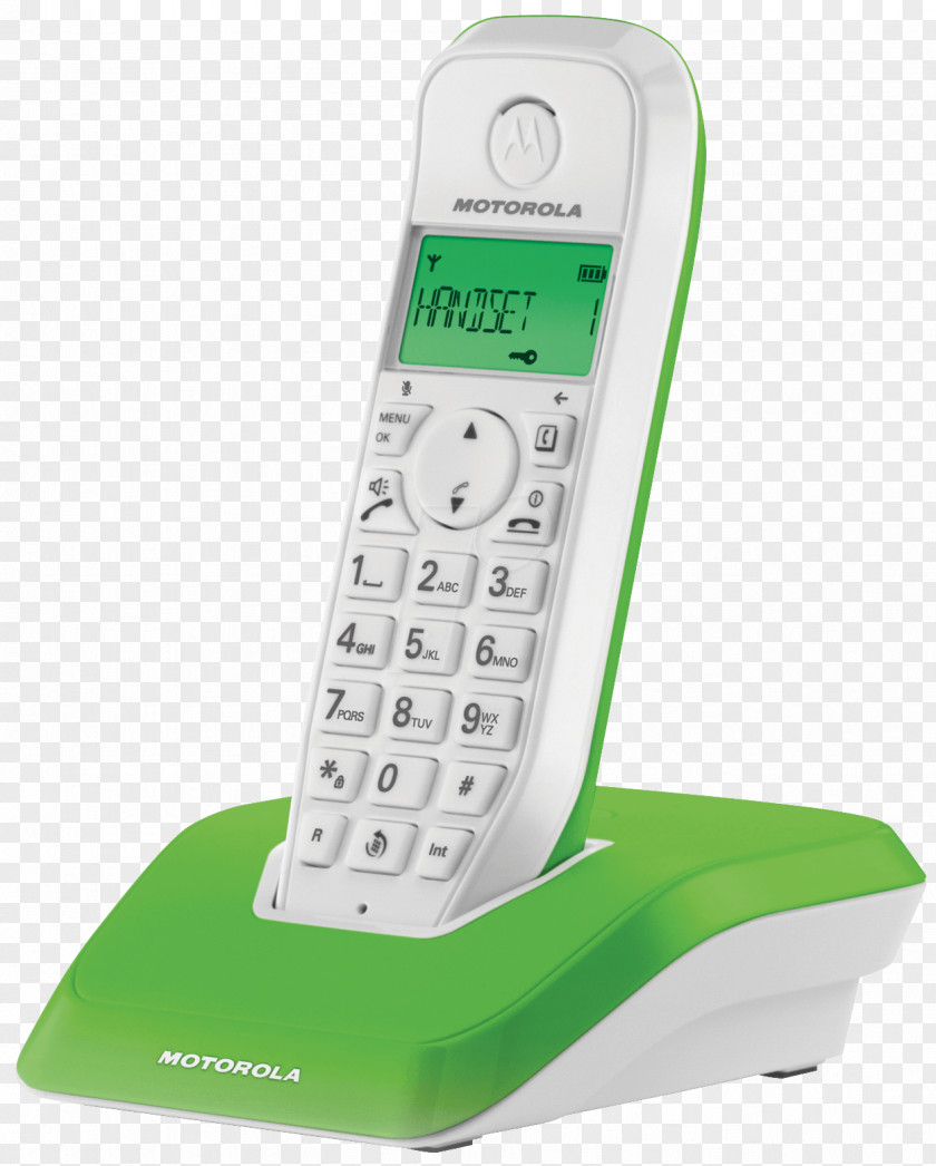 Motorola Startac S1201 E815 Cordless Telephone PNG