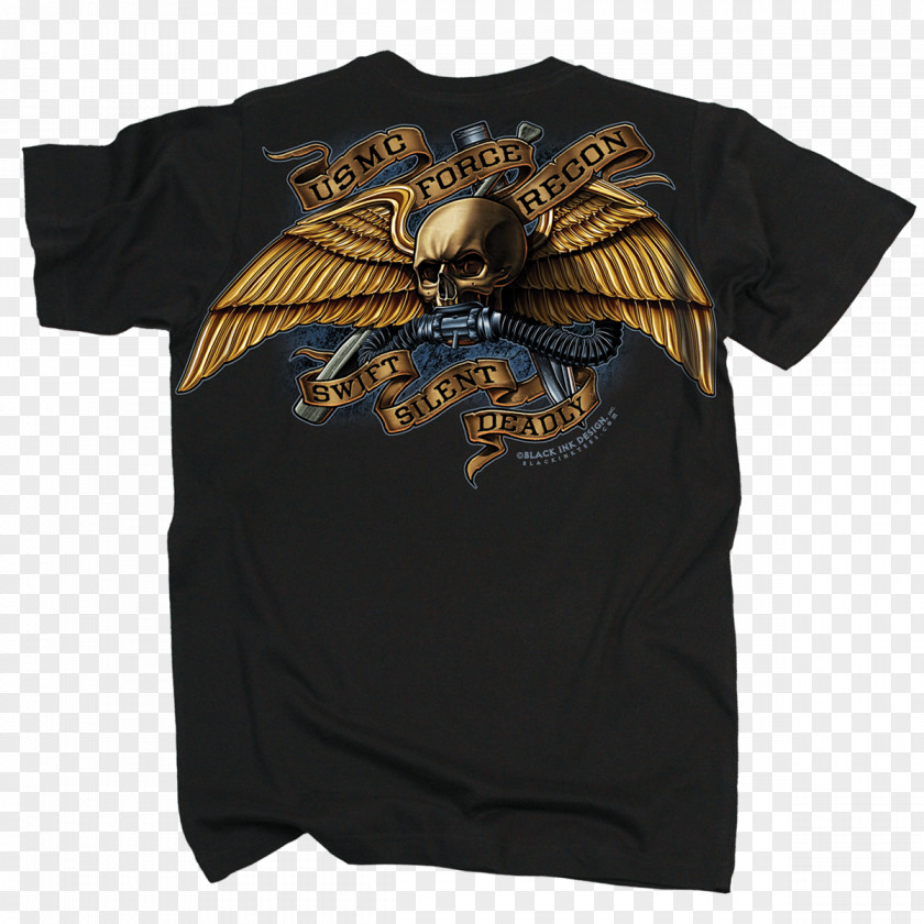 Naval Aviation Wings Supply T-shirt United States Marine Corps Force Reconnaissance Special Forces Marines PNG