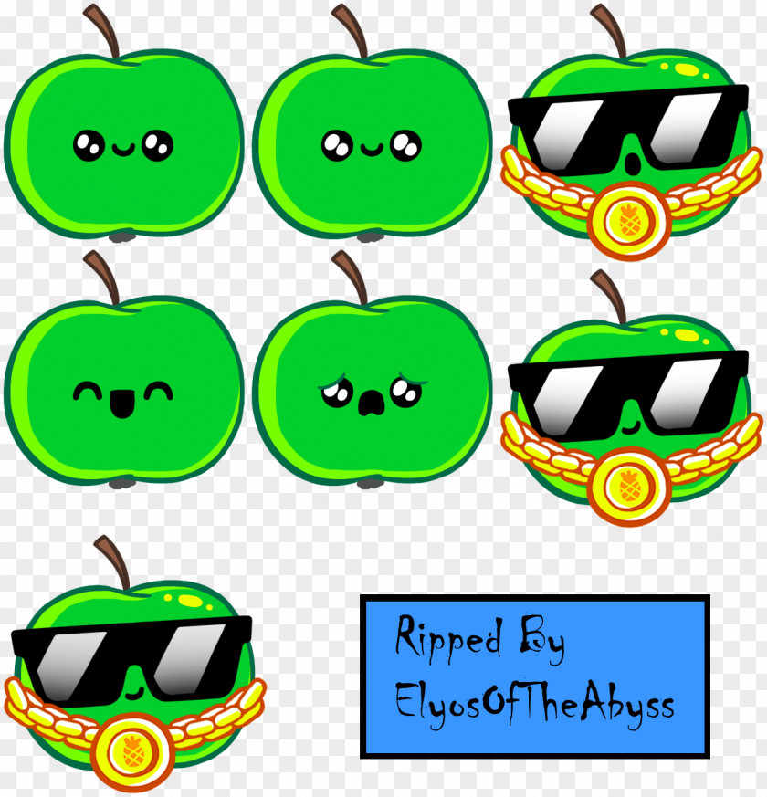 Apple Pen Smiley Green Plant Clip Art PNG