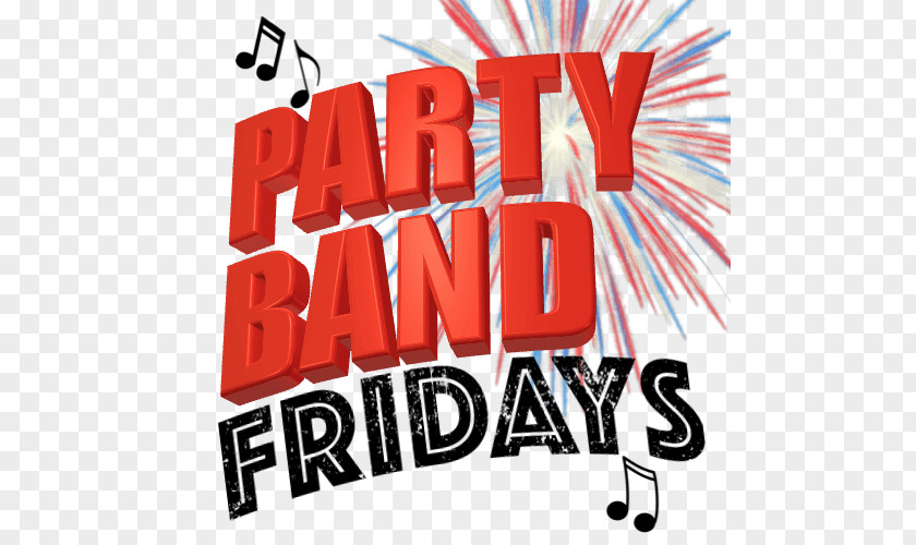 Band Party Logo Banner Brand Prize PNG