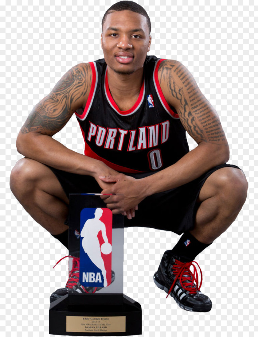 Basketball Damian Lillard Portland Trail Blazers Player NBA All-Star Game Rookie Of The Year Award PNG