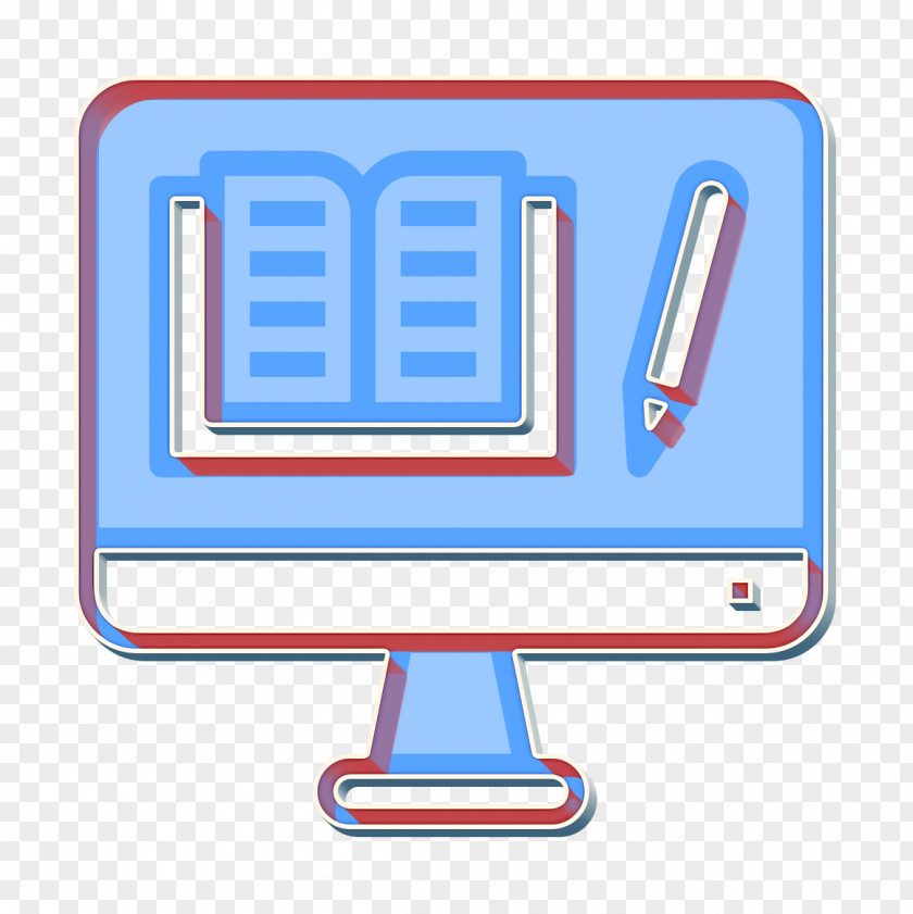 Ebook Icon Book And Learning Computer PNG
