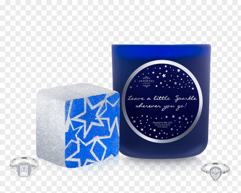 Fragrant Scented Tea The Inner Circle Jewels Cobalt Blue PNG