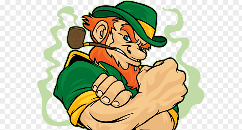 Leprechaun Patrick Molloy's Sports Pub Irish People Food Happy Hour ... All Day Long PNG