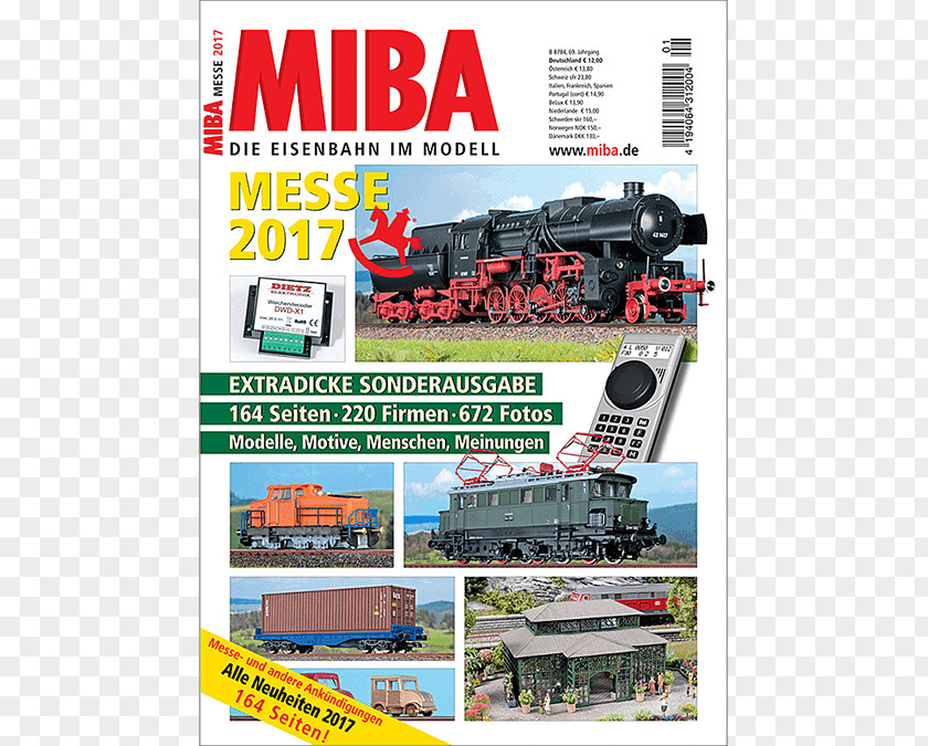 Miba! MIBA Magazine Rail Transport Modelling 0 December PNG