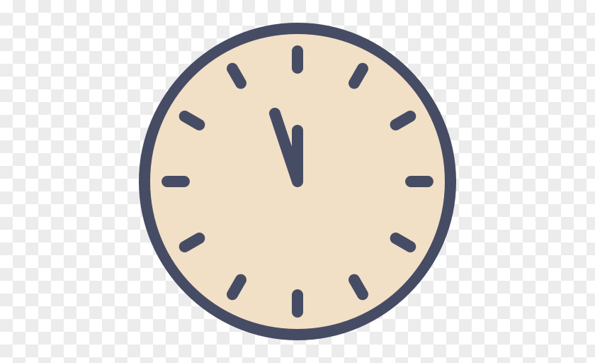 New Year Clock Clip Art PNG