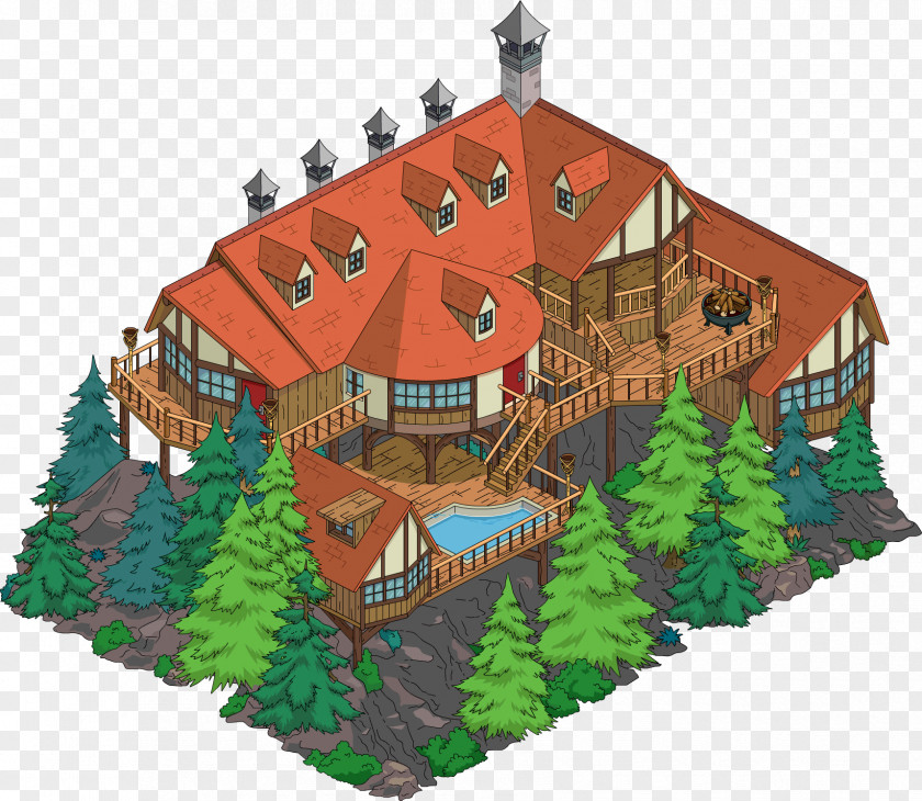 The Simpsons Movie Simpsons: Tapped Out Mr. Burns Building House Marge Simpson PNG