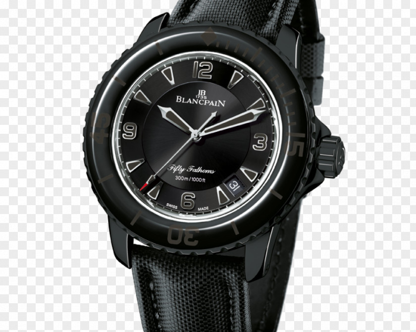Watch Automatic Villeret Blancpain Fifty Fathoms PNG