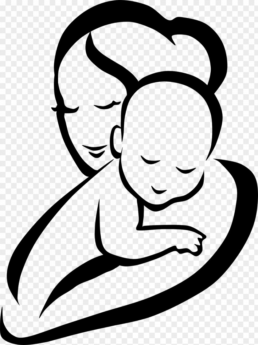 Mother Holding Baby Child Infant Clip Art PNG