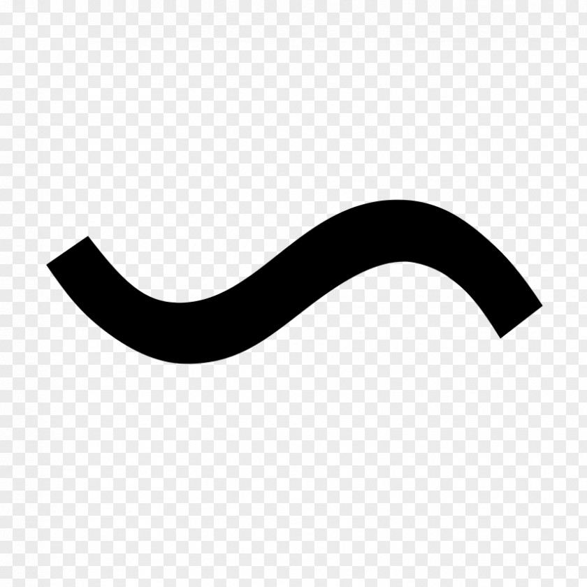 Symbol Tilde Wave Dash Ñ Signo PNG