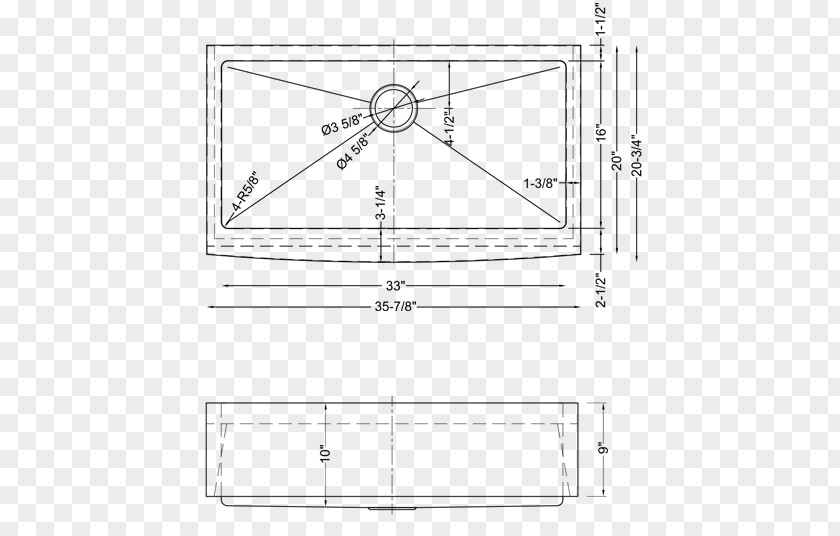 Chef Kitchen Technical Drawing Diagram PNG