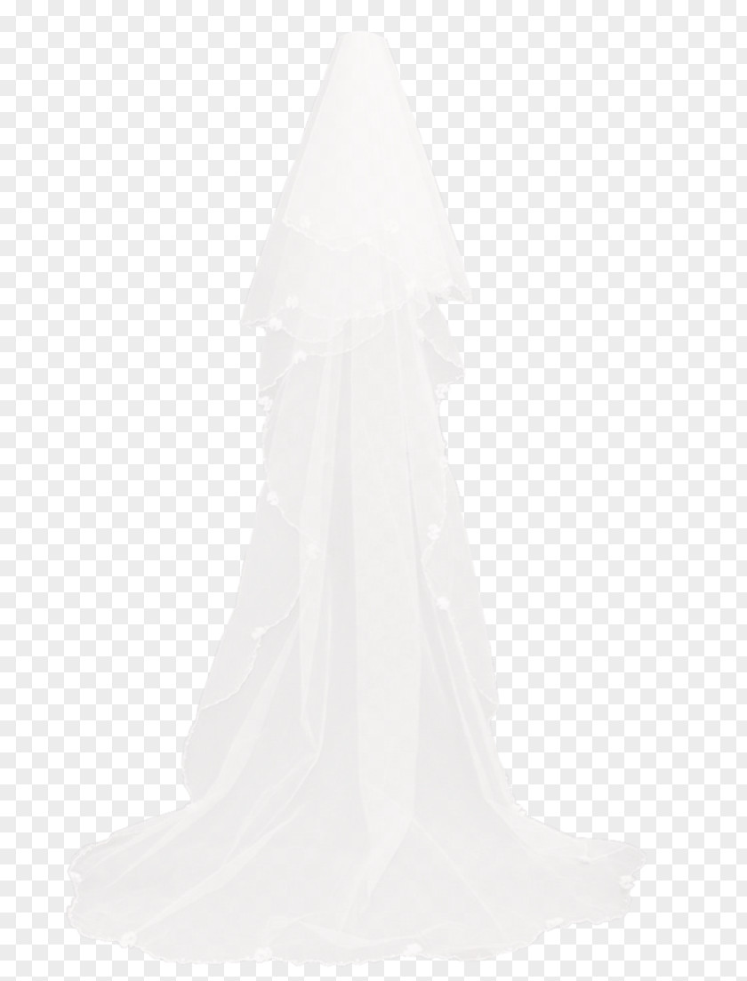 Cloth Wedding Dress Veil Gown White PNG