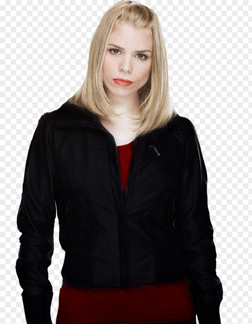 Doctor Who Rose Tyler Billie Piper Leather Jacket The PNG