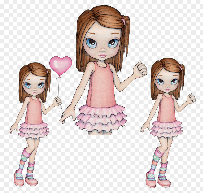 Sherri Baldy HeartBalloon Doll Toddler PNG