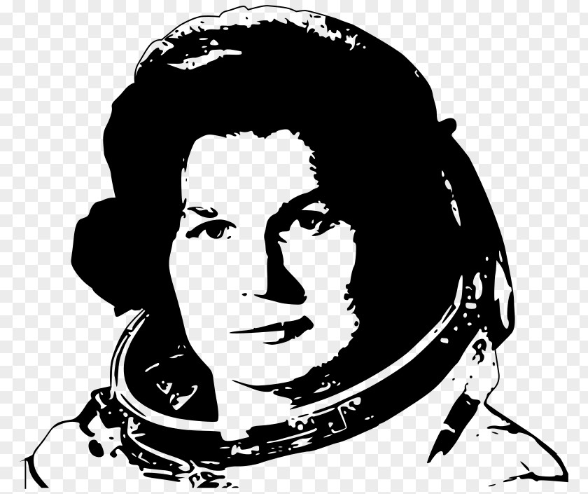 Soviet Union Valentina Tereshkova Vostok 6 T-shirt Women In Space PNG