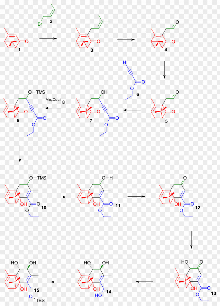 Aquifolium Eschenmoser's Salt Protecting Group Acetonide Wender Taxol Total Synthesis 2,2,2-Trichloroethoxycarbonyl Chloride PNG
