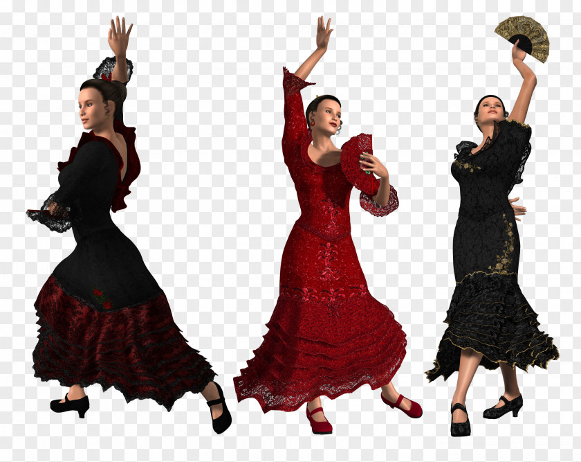 Ball Flamenco Ballet Dancer Performance PNG