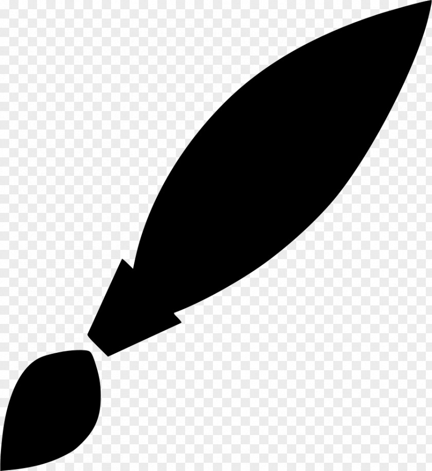 Bursh Icon Axe Design Black Wedge PNG