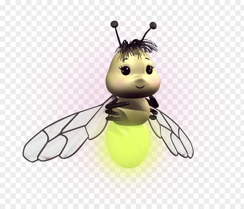 Cartoon Bee Honey Fly Insect PNG