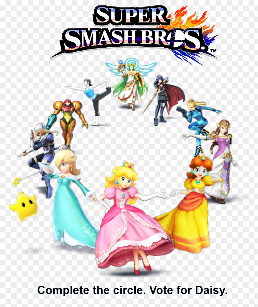 Daisy Ridley Super Smash Bros.™ Ultimate Princess Luigi Rosalina Peach PNG