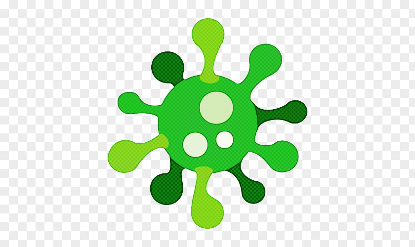 Green Circle Pattern Logo PNG