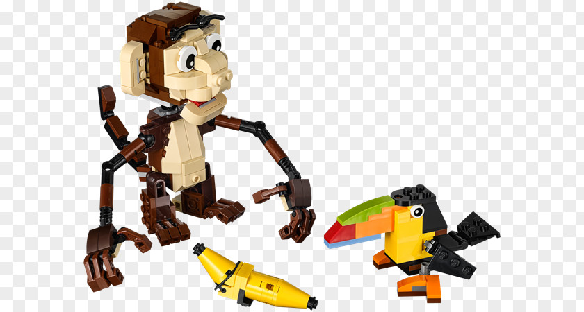 Lego Creator LEGO Forest Animals (31019) Rainforest 31031 Toy PNG