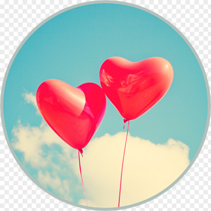 Psychological Counseling Valentine's Day Heart Balloon Romance PNG