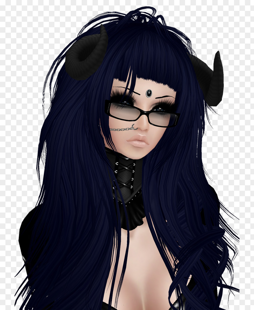 Avatar Black Hair IMVU Pinterest PNG