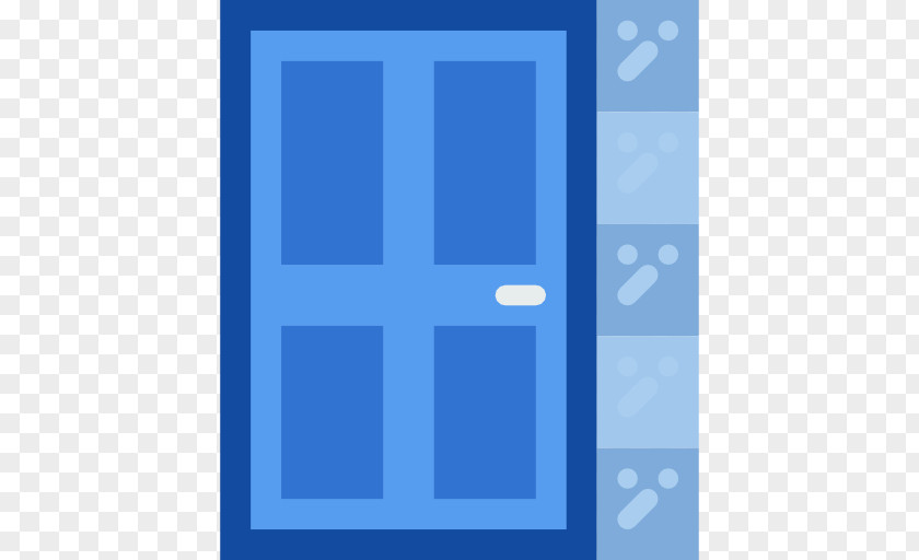 Door Screen Blue PNG