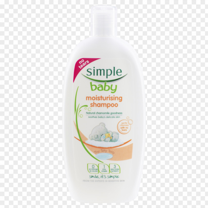 Shampoo Lotion Baby Simple Skincare Moisturising PNG