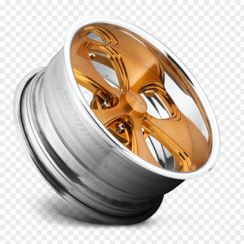 Silver Alloy Wheel Rim PNG