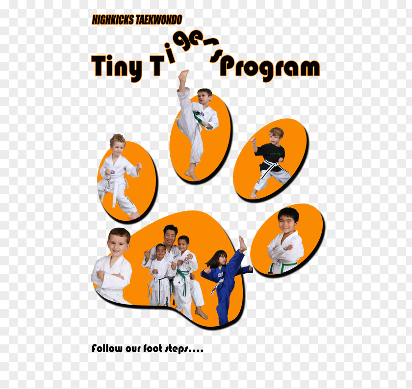 Tiger Tiny Highkicks Taekwondo Karate Martial Arts PNG