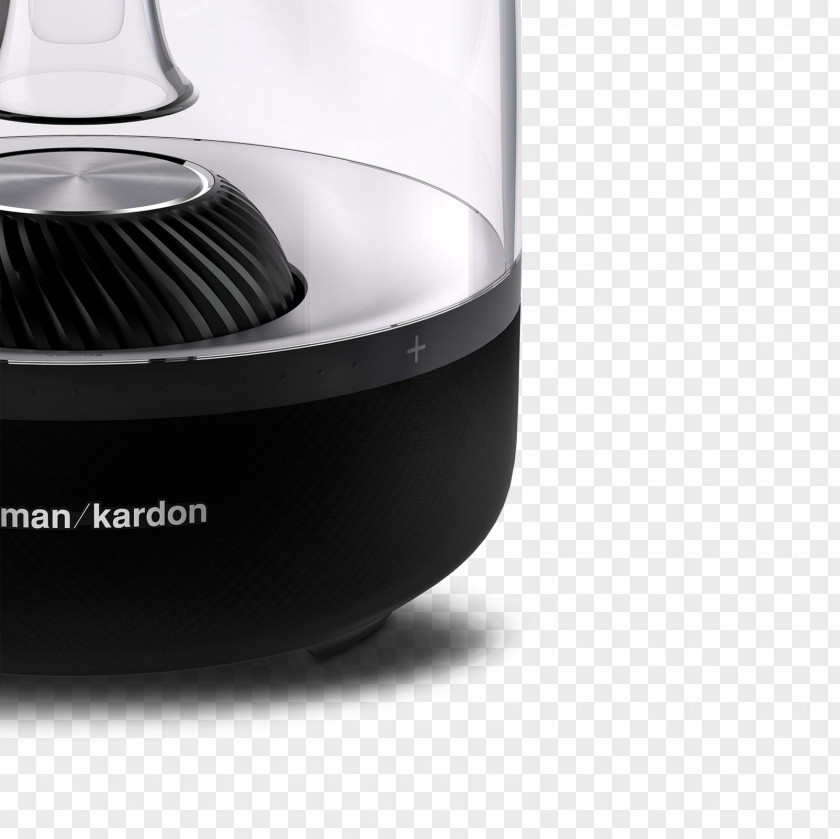 Black Aura Wireless Speaker Harman Kardon Plus Loudspeaker PNG