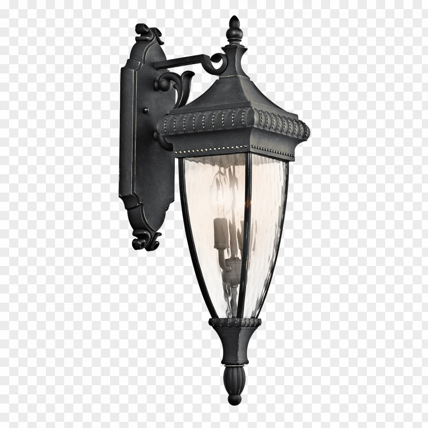 Carriage Lantern Sconce Indoor Lighting L.D. Kichler Co., Inc. Venetian Rain Outdoor Wall Light Fixture PNG