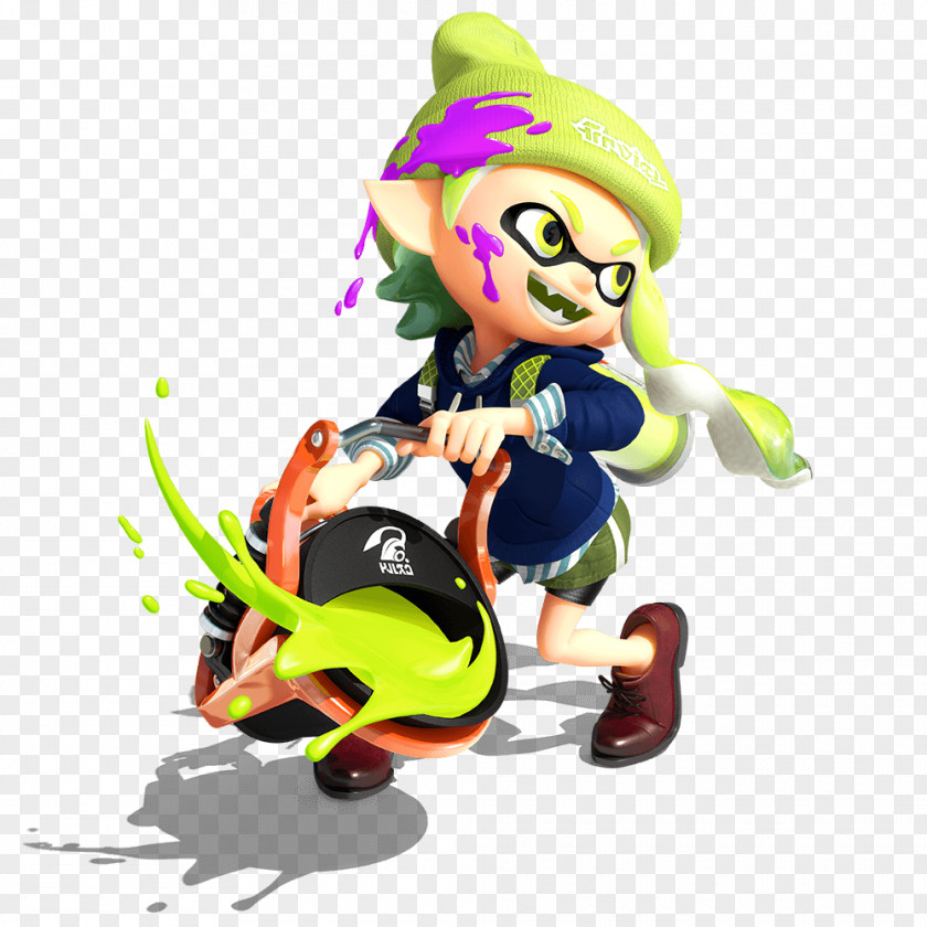 Gashapon Splatoon 2 Nintendo Switch Art Arms PNG