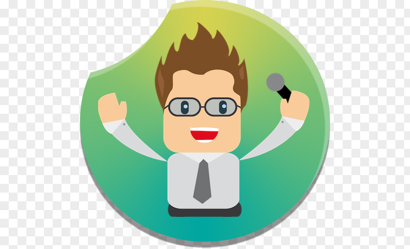 Glasses Cartoon Human Behavior Character PNG