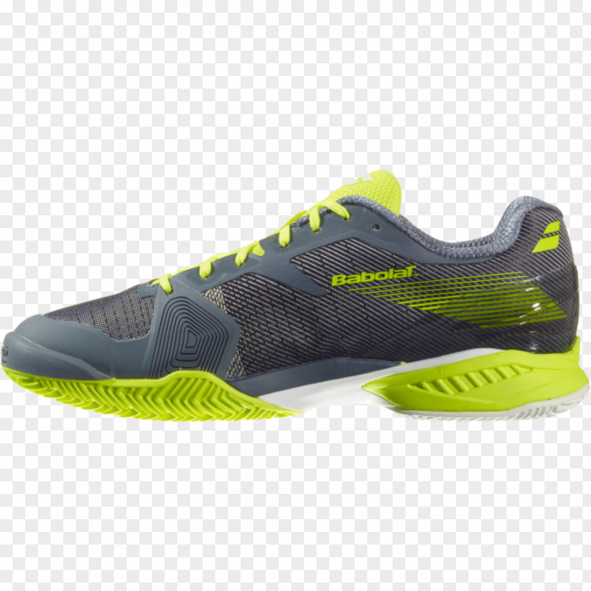 Gray Tennis Shoes For Women Sports Babolat Jet All Court EU 39 Tênis Clay Cinza E Amarelo PNG