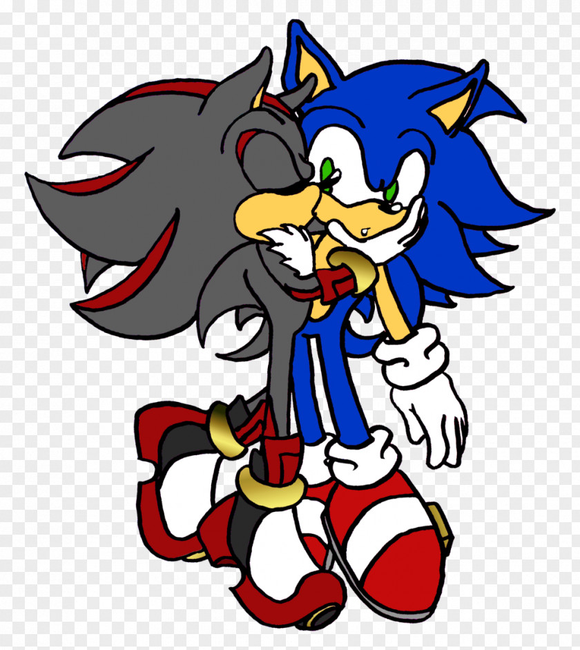 Shy Kiss Shadow The Hedgehog DeviantArt PNG