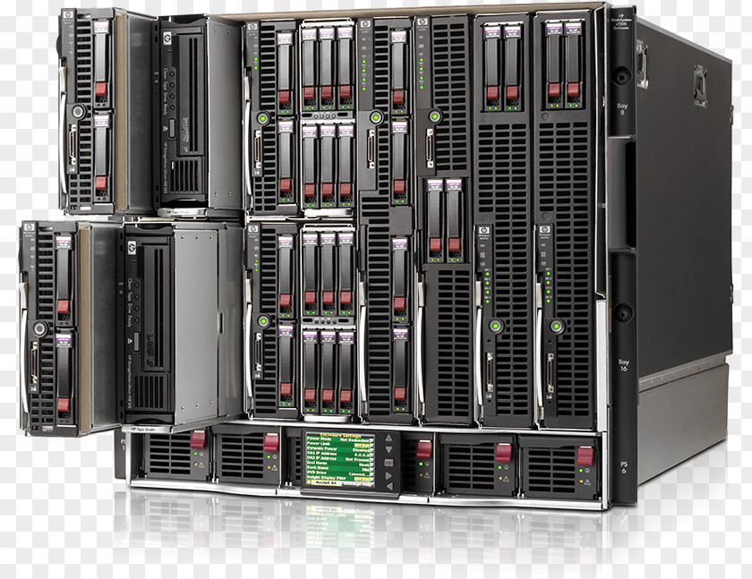 Blade Server Hewlett-Packard HP BladeSystem Firmware Computer Servers PNG