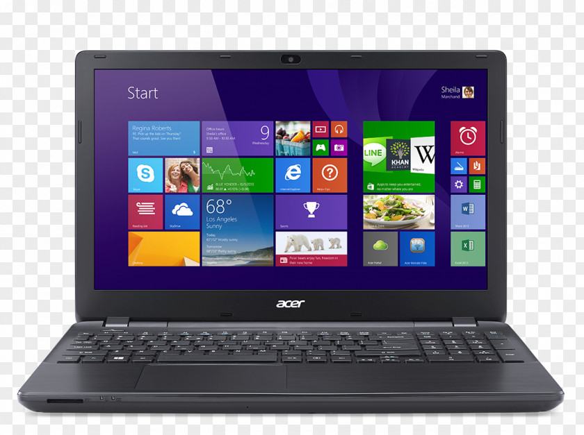Laptop Acer Aspire Intel Core AMD Accelerated Processing Unit PNG