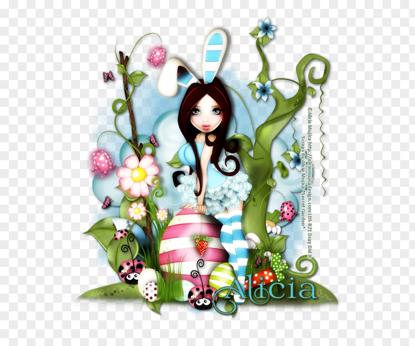 ALICIA MUJICA Fairy Flowering Plant PNG