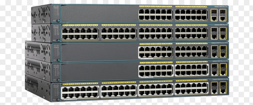 Cisco Switch Catalyst Power Over Ethernet Network Small Form-factor Pluggable Transceiver Local Area PNG