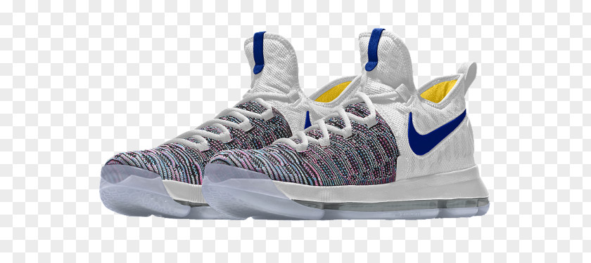 Lebron 9s Golden State Warriors NikeID Basketball Shoe PNG