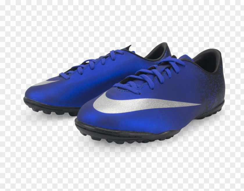Nike Blue Soccer Ball Grass Cleat Sports Shoes Sportswear Product Design PNG