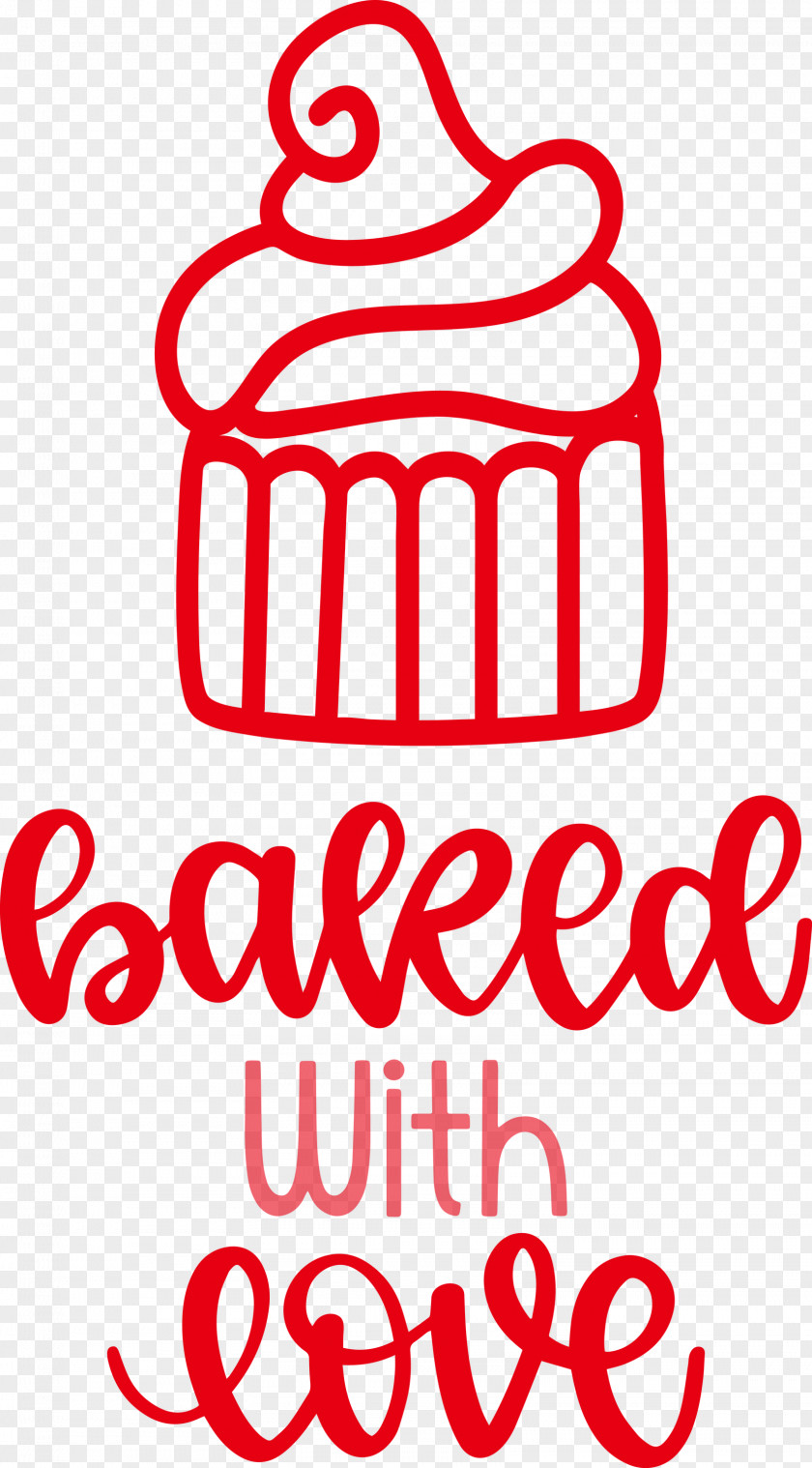 Baked With Love Cupcake Food PNG