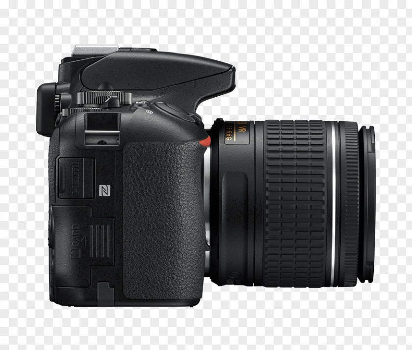 Camera Nikon D5600 AF-S DX Zoom-Nikkor 18-55mm F/3.5-5.6G Digital SLR Format Autofocus PNG