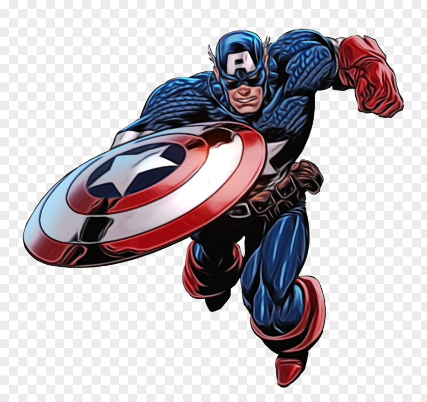 Captain America Geek September Figurine Product PNG