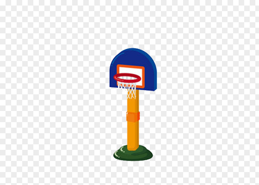 Hand-painted Basketball Backboard Frame Material Playground Swing Clip Art PNG