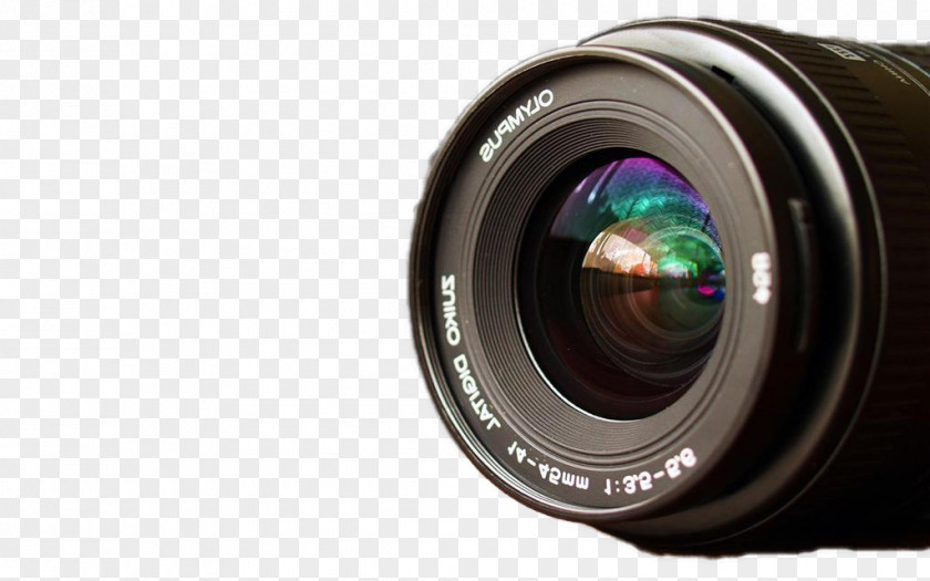 HD Camera Close-up Photography Lens Film PNG