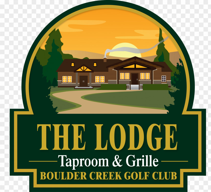 The Lodge Taproom & Grille Boulder Creek Golf Club And Event Center Logo Restaurant Bar PNG